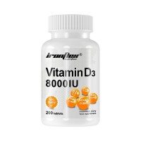 IronFlex Vitamin D3 8000 IU, 200 таблеток IronFlex Vitamin D3 8000 IU, 200 таблеток