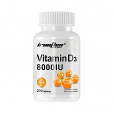 IronFlex Vitamin D3 8000 IU, 200 таблеток IronFlex Vitamin D3 8000 IU, 200 таблеток