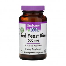 Вітаміни та мінерали Bluebonnet Nutrition Red Yeast Rice 600 mg, 60 вегакапсул Вітаміни та мінерали Bluebonnet Nutrition Red Yeast Rice 600 mg, 60 вегакапсул
