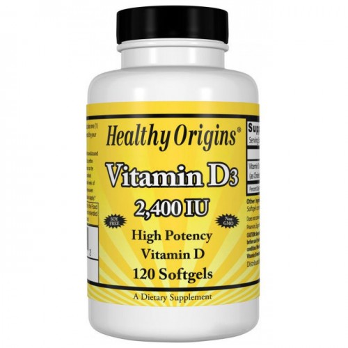 Healthy Origins Витамины и минералы Healthy Origins Vitamin D3 2400 IU, 120 капсул CN6181 Healthy Origins Витамины и минералы Healthy Origins Vitamin D3 2400 IU, 120 капсул CN6181