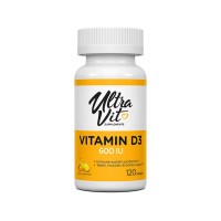 Витамины и минералы VPLab UltraVit Vitamin D 600 IU, 120 капсул