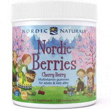 Витамины и минералы Nordic Naturals Nordic Berries, 120 желеек - вишня Витамины и минералы Nordic Naturals Nordic Berries, 120 желеек - вишня