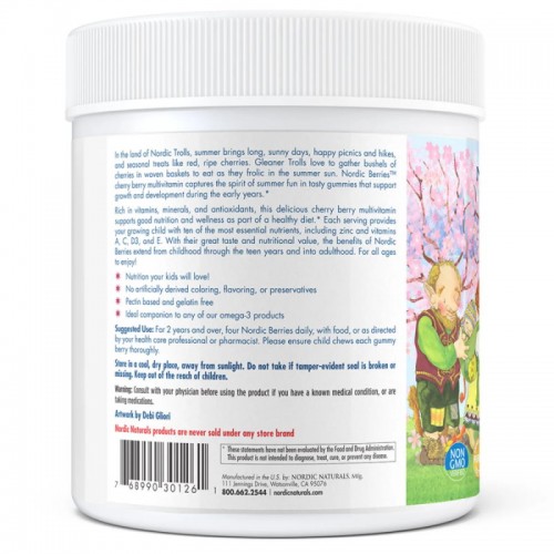 Витамины и минералы Nordic Naturals Nordic Berries, 120 желеек - вишня CN6895 Nordic Naturals Витамины и минералы Nordic Naturals Nordic Berries, 120 желеек - вишня CN6895 Nordic Naturals