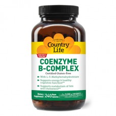 Витамины и минералы Country Life Coenzyme B-Complex, 240 вегакапсул Витамины и минералы Country Life Coenzyme B-Complex, 240 вегакапсул