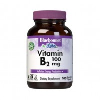 Bluebonnet Nutrition Vitamin B2 100 mg, 100 вегакапсул Bluebonnet Nutrition Vitamin B2 100 mg, 100 вегакапсул
