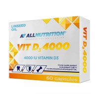 Витамины и минералы AllNutrition Vitamin D3 4000, 60 капсул Витамины и минералы AllNutrition Vitamin D3 4000, 60 капсул