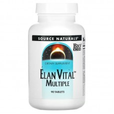 Витамины и минералы Source Naturals Elan Vital Multiple, 90 таблеток Витамины и минералы Source Naturals Elan Vital Multiple, 90 таблеток