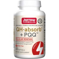Jarrow Formulas Ubiquinol QH-Absorb + PQQ, 30 капсул Jarrow Formulas Ubiquinol QH-Absorb + PQQ, 30 капсул