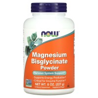 NOW Magnesium Bisglycinate Powder, 227 грам NOW Magnesium Bisglycinate Powder, 227 грам