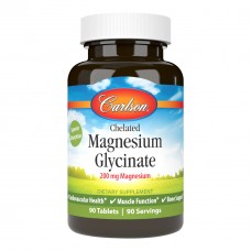 Витамины и минералы Carlson Labs Chelated Magnesium Glycinate, 90 таблеток Витамины и минералы Carlson Labs Chelated Magnesium Glycinate, 90 таблеток