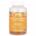 California Gold Nutrition Витамины и минералы California Gold Nutrition Vitamin C, 90 желеек - апельсин CN7023 